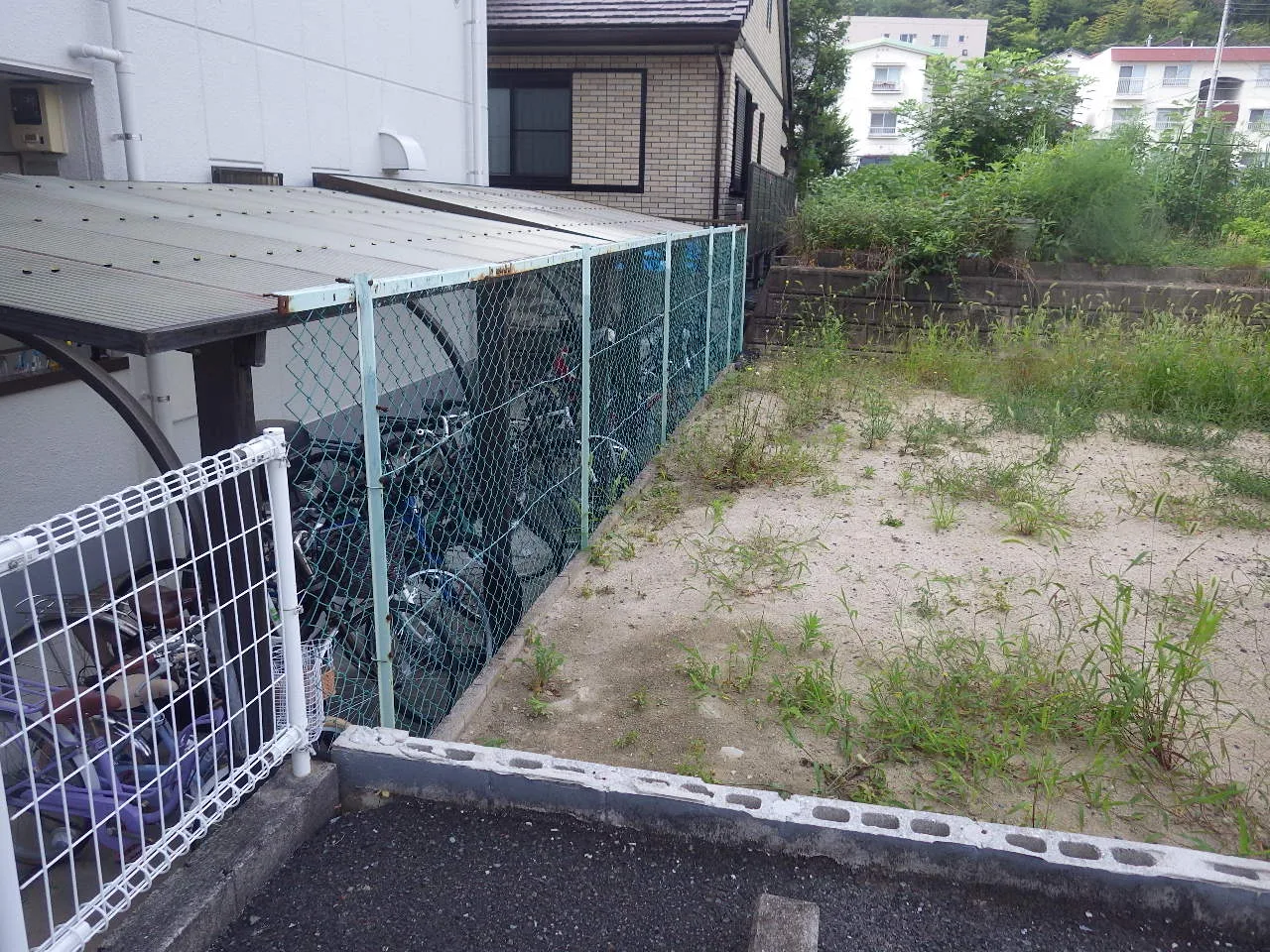 CBブロック積み 施工前 1