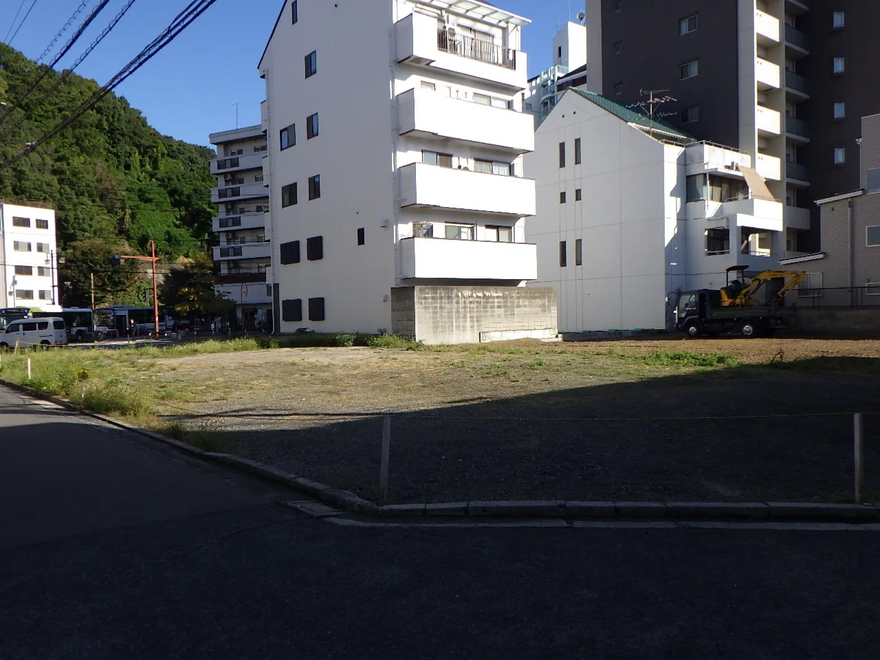 載積駐車場 施工前 1